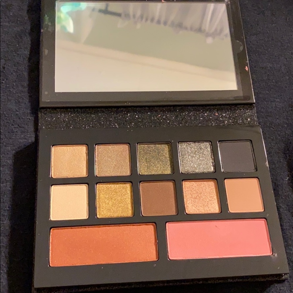 Lancome Eye Shadow and Blush, Eyeliner, & Brush